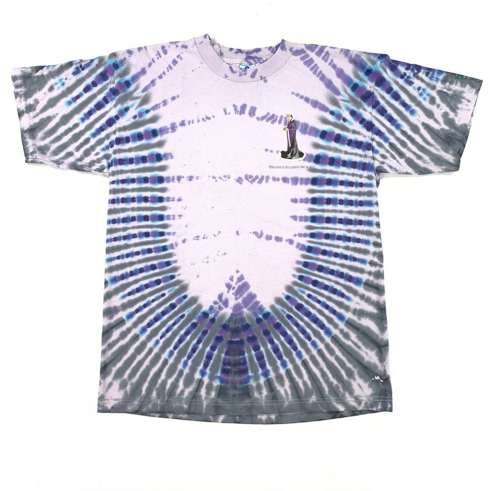 90's Snow White Evil Queen Grimhilde Tie Dye Shirt
